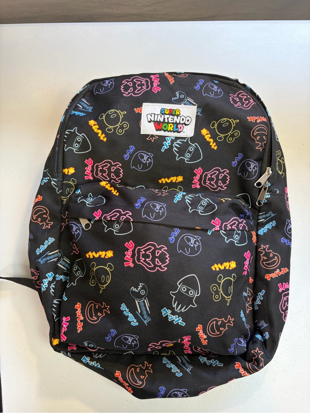 Universal Studios Hollywood Super Nintendo World Neon Backpack men’s women’s